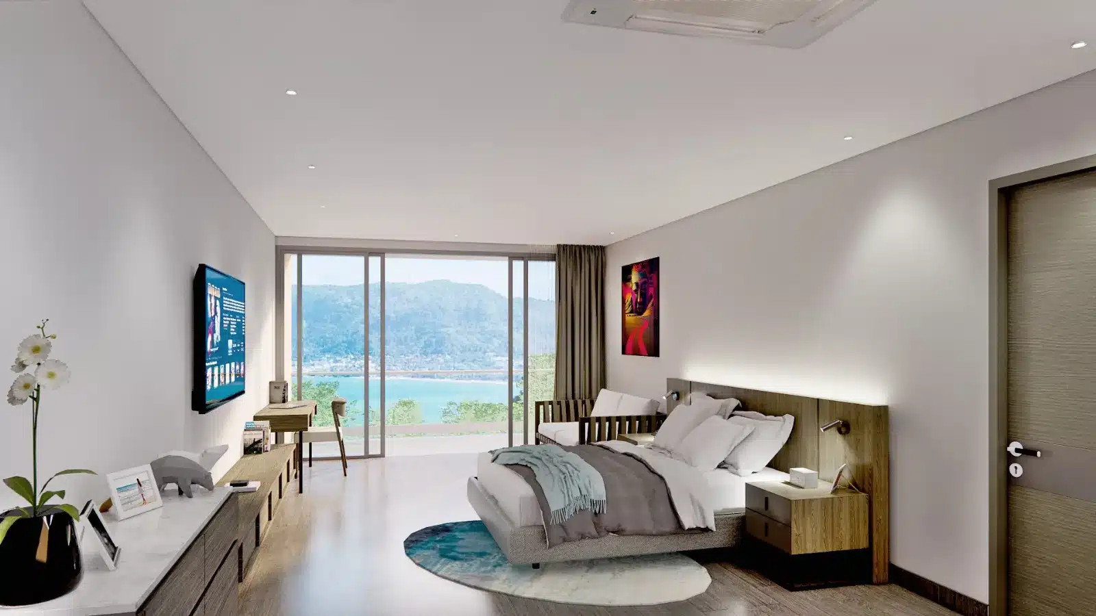 Appartement 1 chambre avec vue sur mer à vendre à Patong – Coral Beach Oceanview Resort