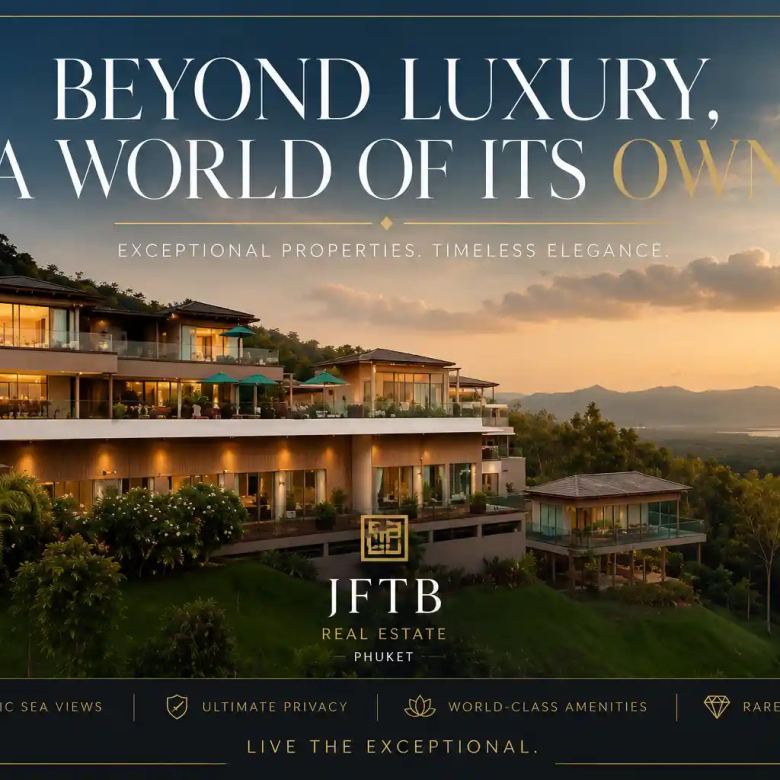 Propriété privée de 18 chambres avec vue sur mer à vendre à Layan, Phuket