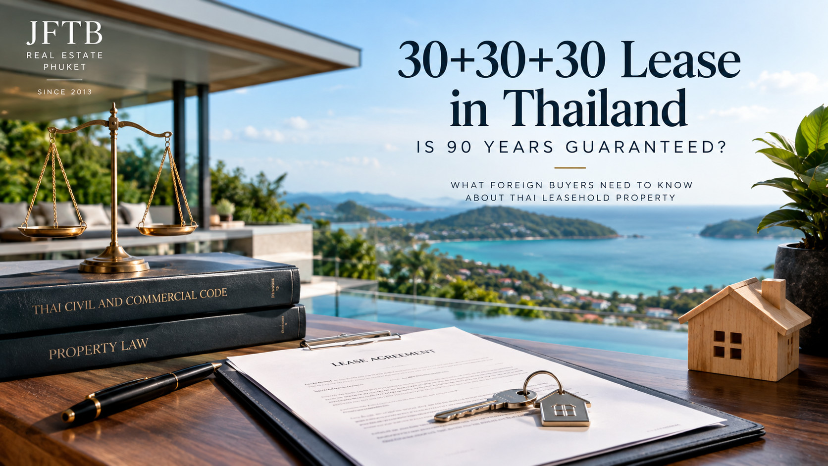 Le bail 30+30+30 en Thaïlande expliqué aux acheteurs immobiliers étrangers