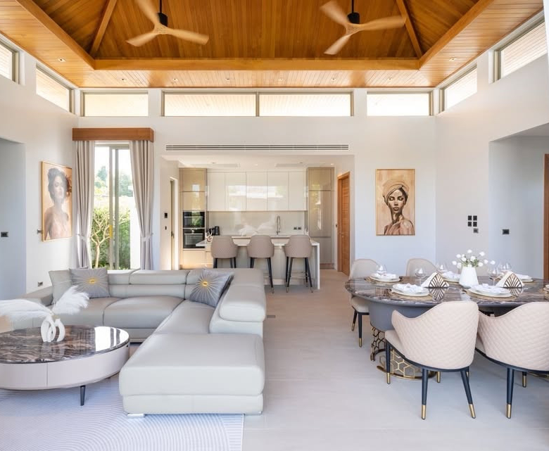 Villa neuve de 4 chambres avec piscine à vendre à Botanica Foresta II Phuket