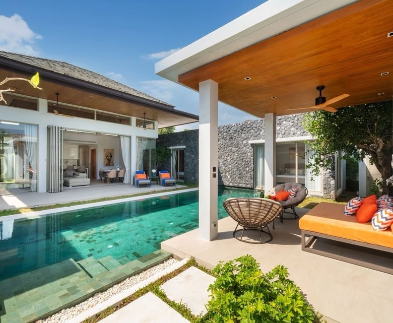 Villa neuve de 4 chambres avec piscine à vendre à Botanica Foresta II Phuket