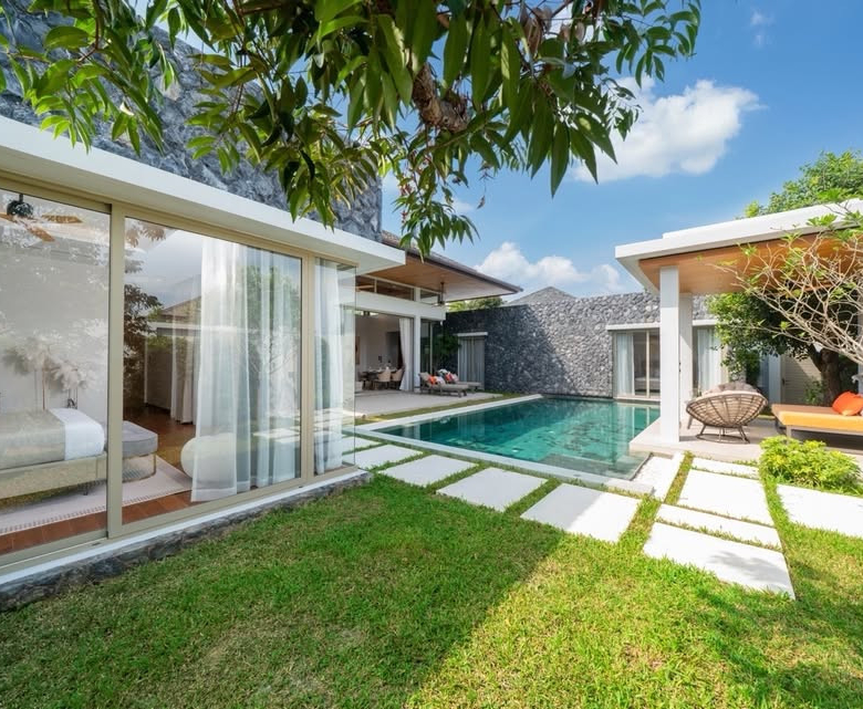 Villa neuve de 4 chambres avec piscine à vendre à Botanica Foresta II Phuket