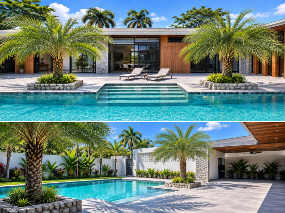Villa de 4 chambres avec piscine privée à vendre à Rawai, Phuket.