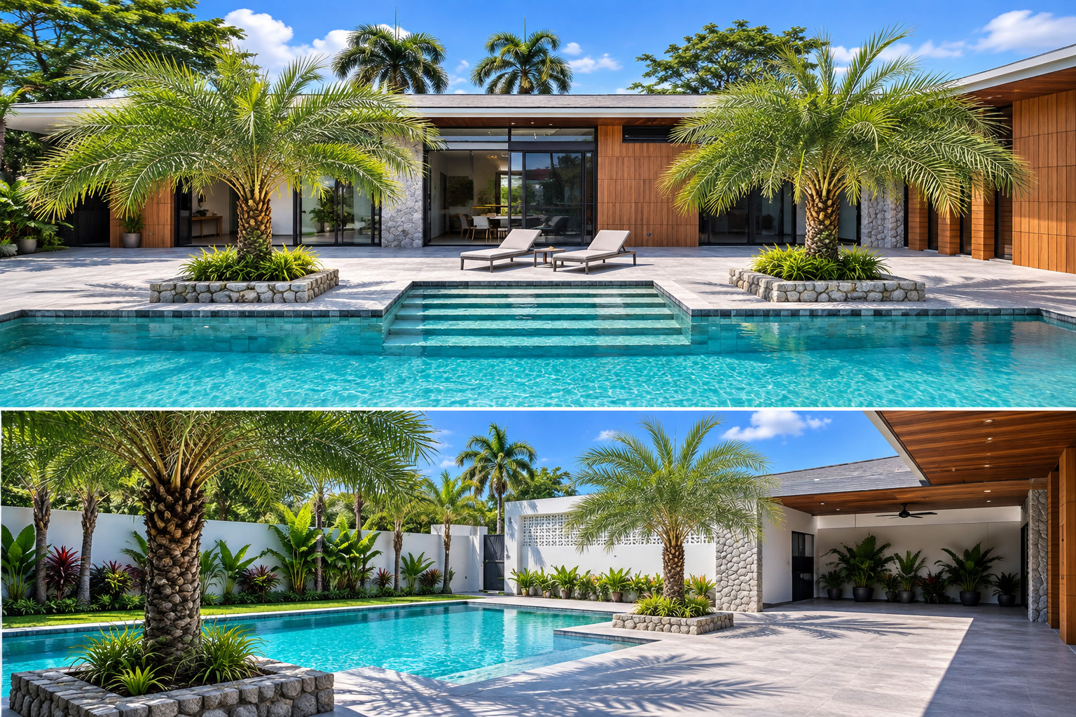 Villa de 4 chambres avec piscine privée à vendre à Rawai, Phuket.