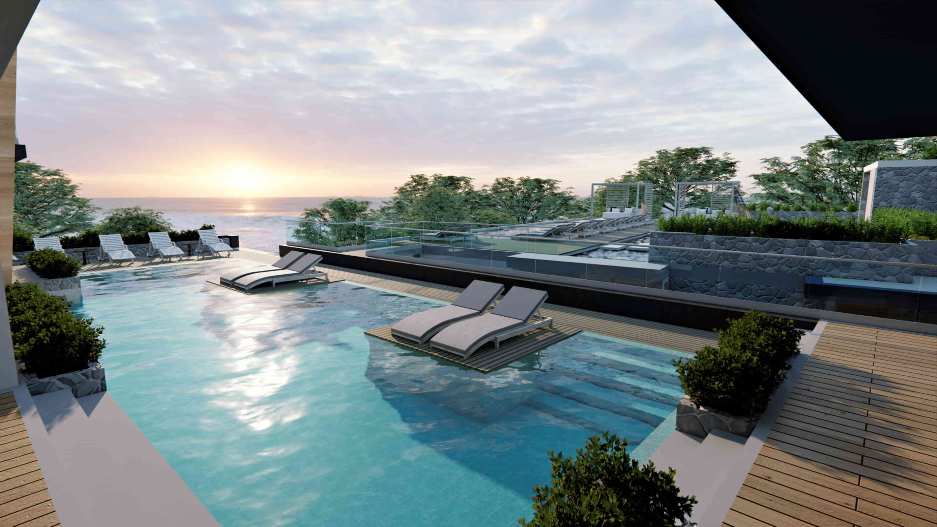 Appartement 1 chambre à vendre à Patong, Phuket, avec vue sur la mer