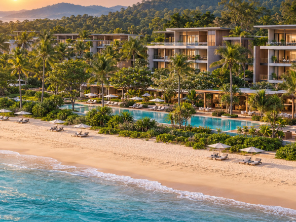 Hôtel 5 étoiles confidentiel en bord de mer à vendre à Phuket