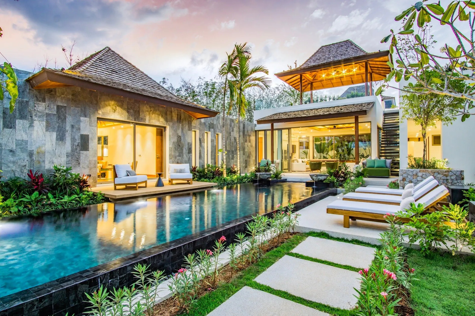 Villa de 4 chambres à vendre près de la plage de Layan – Garden Atlas Phase 2