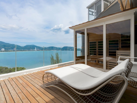Penthouse avec vue sur mer à l'Indochine Resort Kalim, penthouse à Phuket