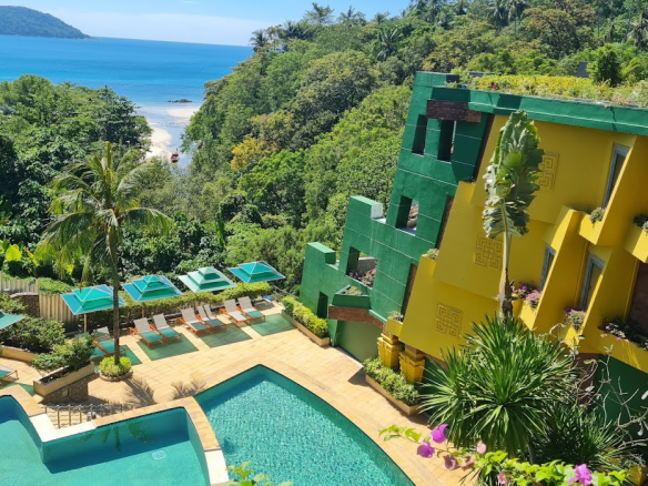 Appartement à louer à Kata Beach avec vue sur mer