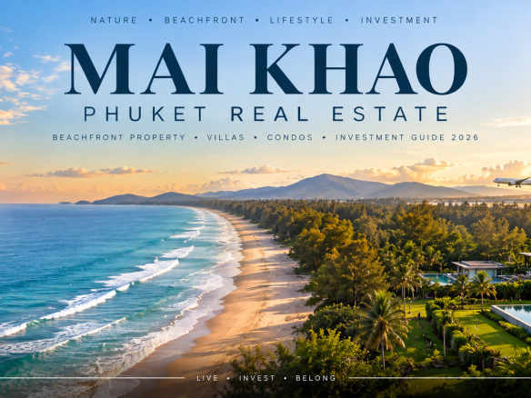 Guide des propriétés et des investissements immobiliers en bord de mer à Mai Khao, Phuket (2026)