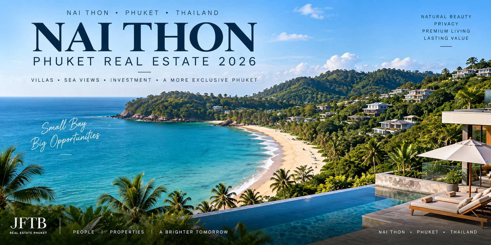 Guide des propriétés de villas avec vue sur mer à Nai Thon, Phuket (2026)