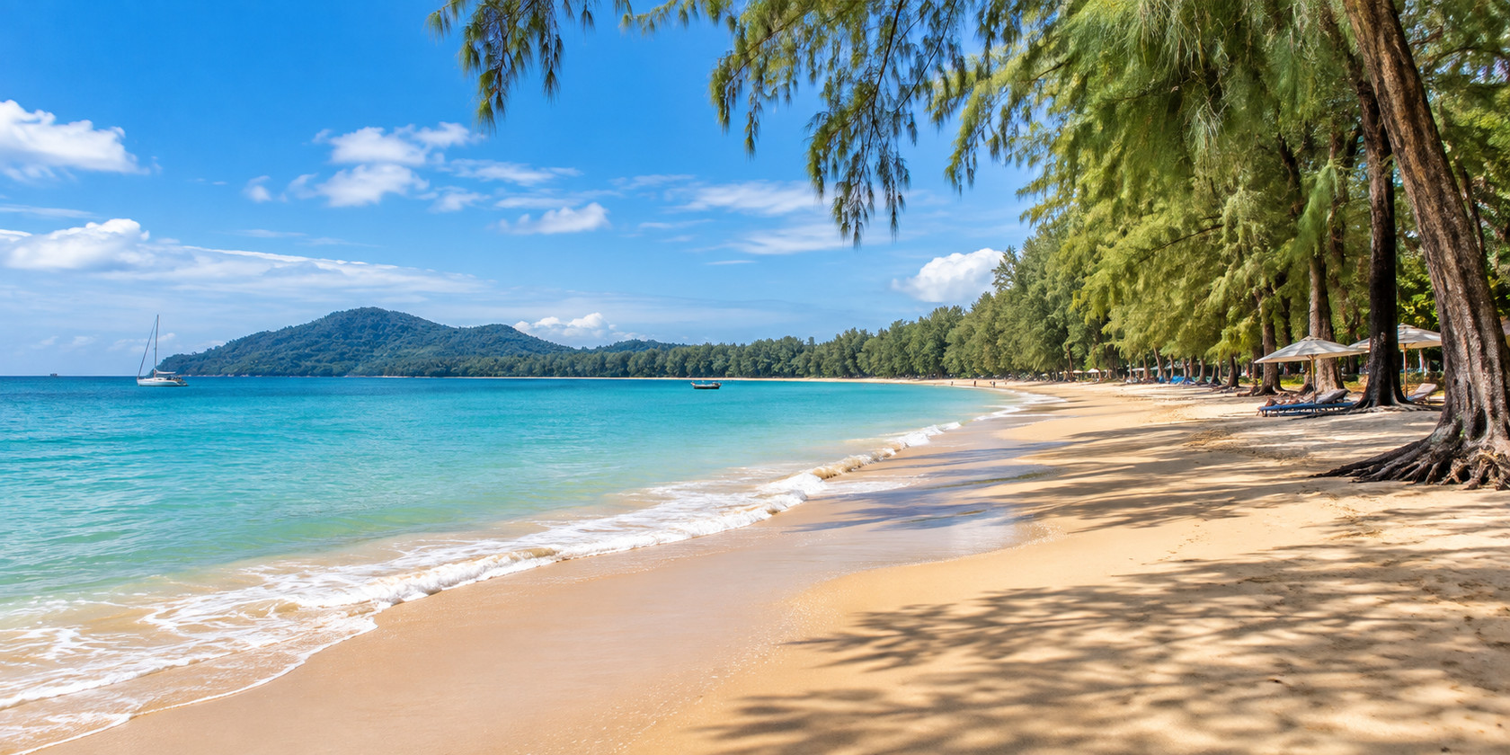 Plage de Nai Yang à Phuket