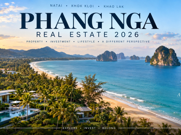 Phang Nga immobilier 2026 Guide d'investissement immobilier Natai Khao Lak