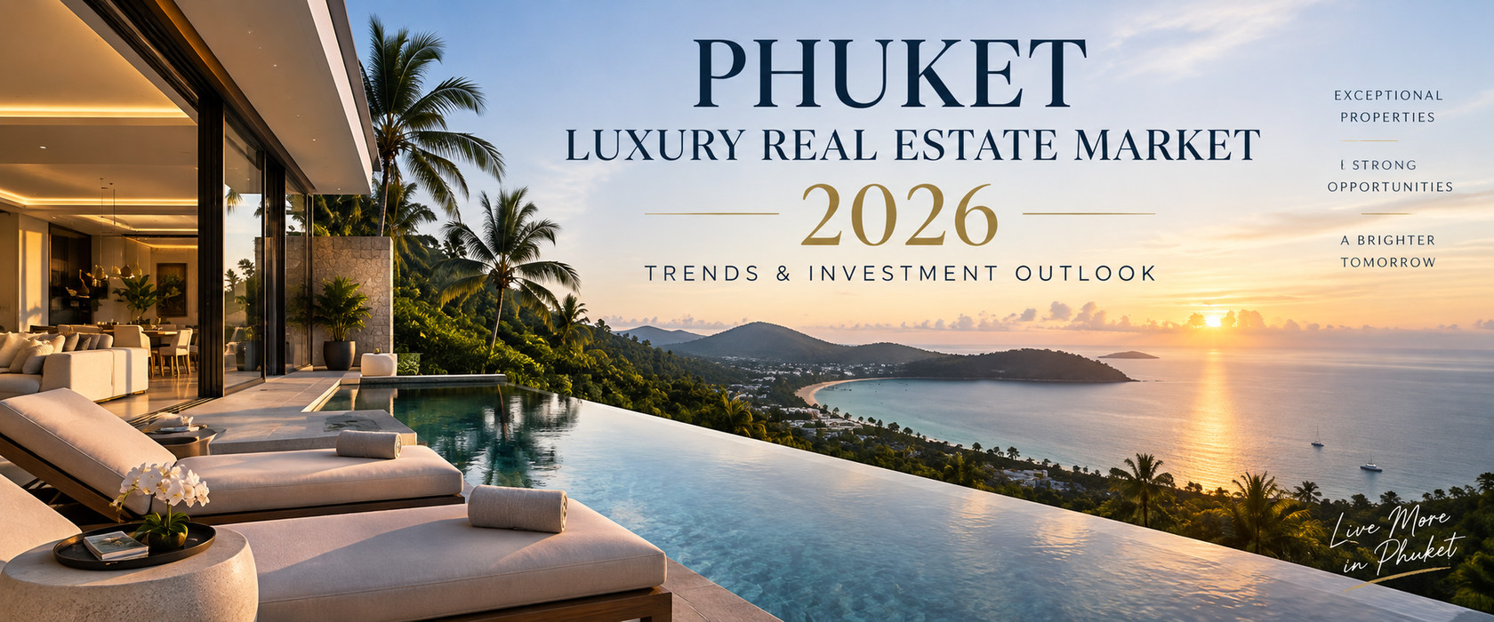 Marché immobilier de luxe à Phuket : tendances et perspectives d'investissement pour 2026