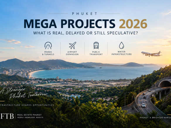 Projets d'envergure à Phuket à l'horizon 2026 : développement des infrastructures et des transports