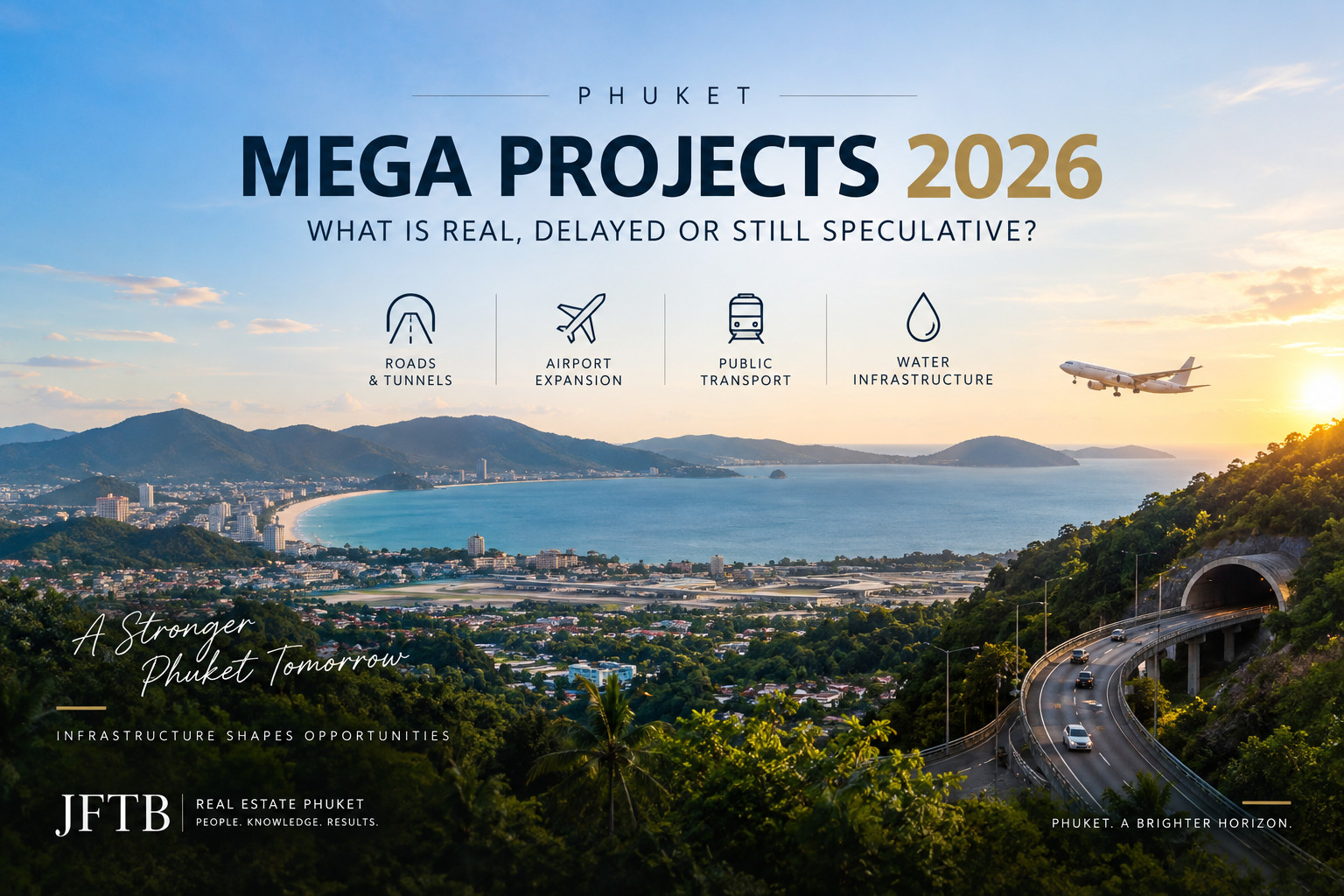 Projets d'envergure à Phuket à l'horizon 2026 : développement des infrastructures et des transports