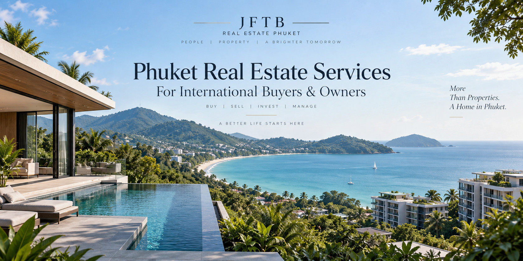 Services immobiliers à Phuket pour les acheteurs et propriétaires internationaux