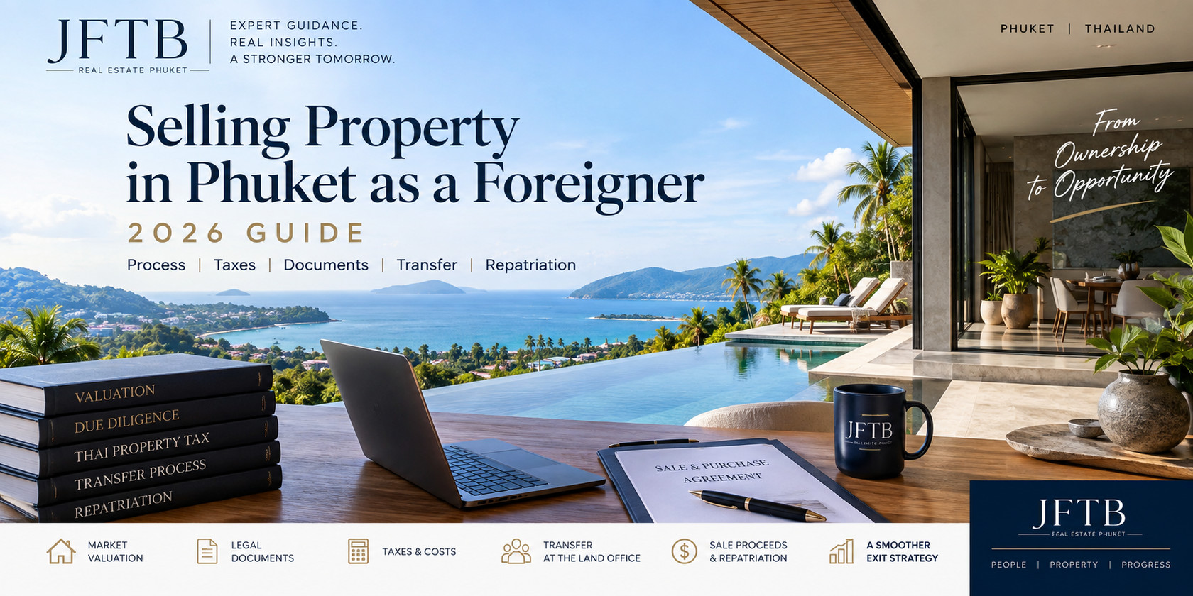 Vendre un bien immobilier à Phuket en tant qu'étranger : guide 2026