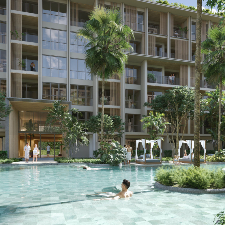 Appartement 2 chambres à vendre à Sudara Phuket | 80 m² Vue jardin