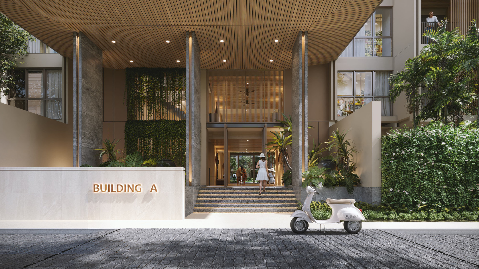 Appartement 2 chambres à vendre à Sudara Phuket | 80 m² Vue jardin