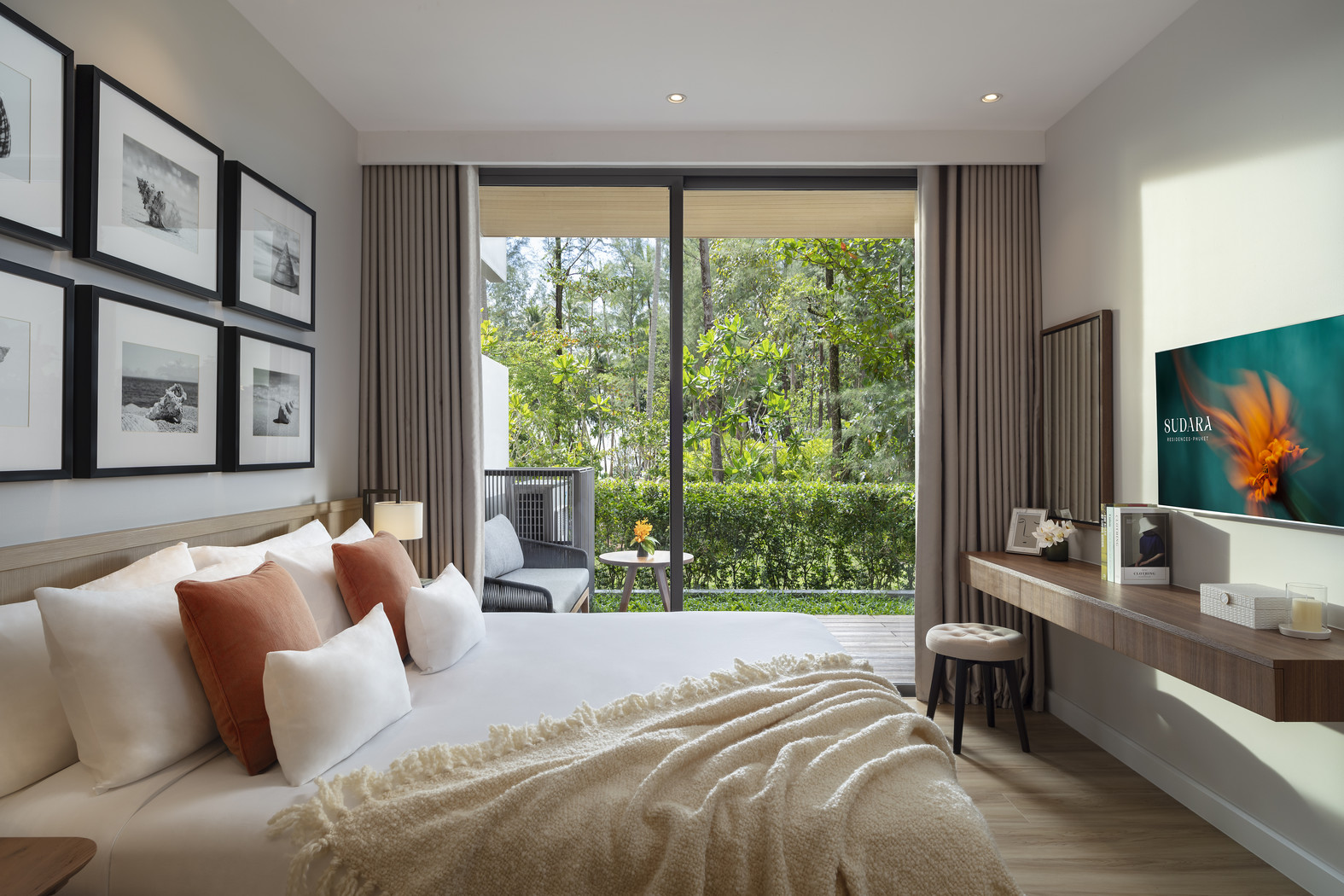 Appartement 2 chambres à vendre à Sudara Phuket | 80 m² Vue jardin