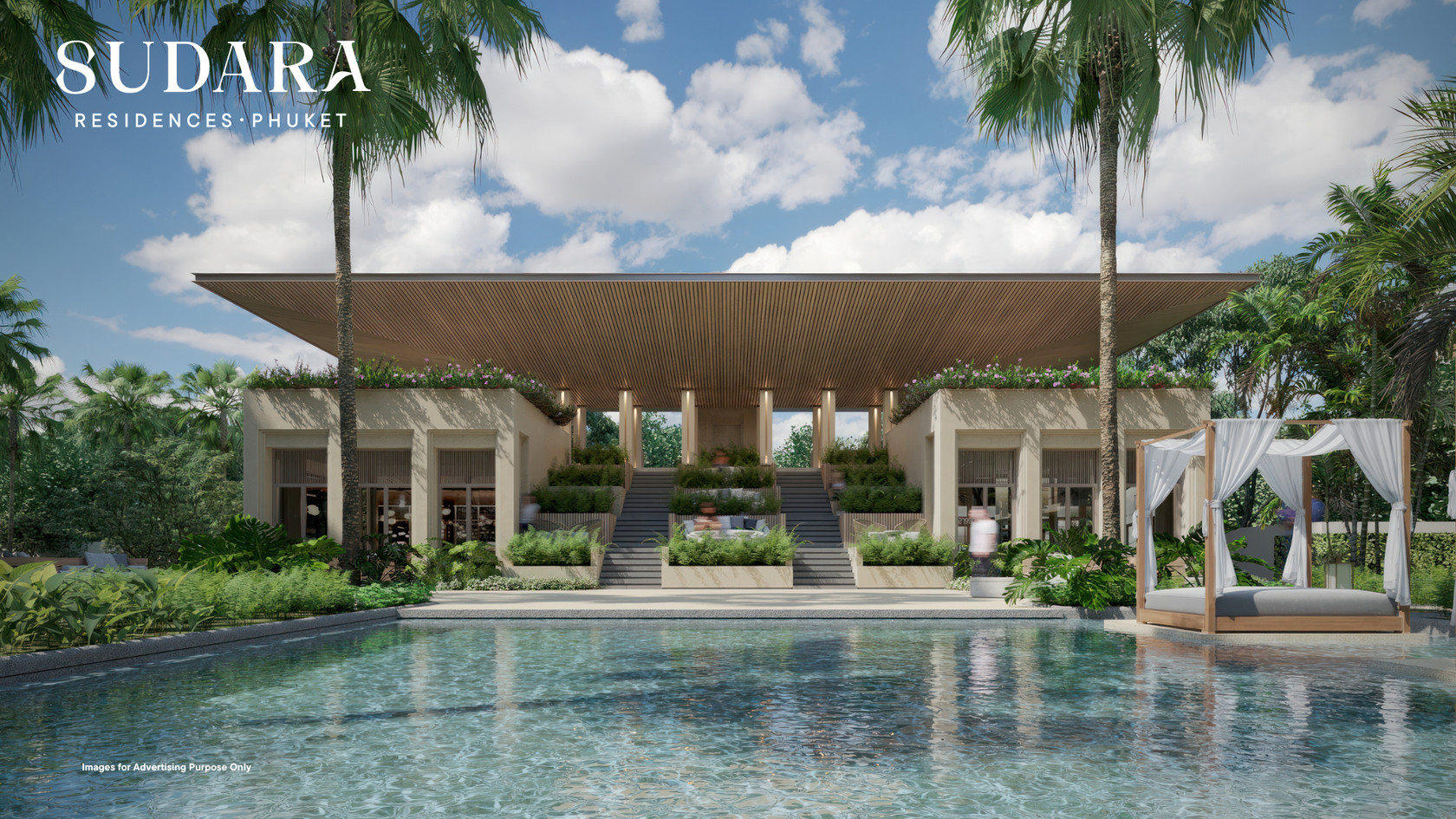 Appartement 2 chambres à vendre à Sudara Phuket | 80 m² Vue jardin