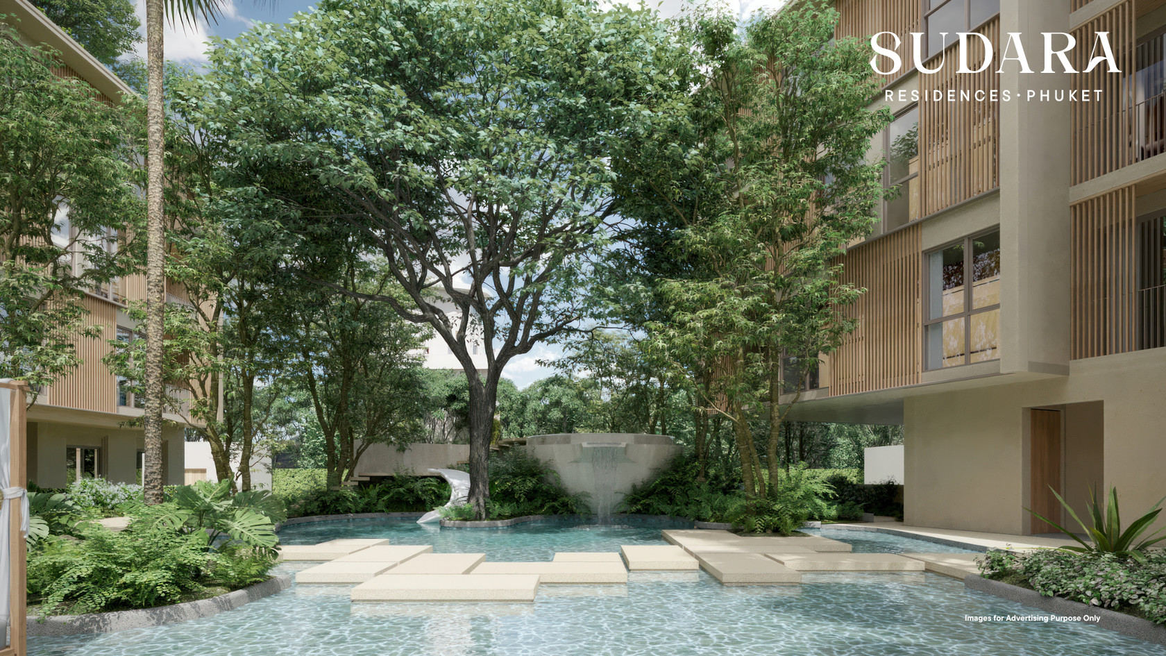 Appartement 2 chambres à vendre à Sudara Phuket | 80 m² Vue jardin