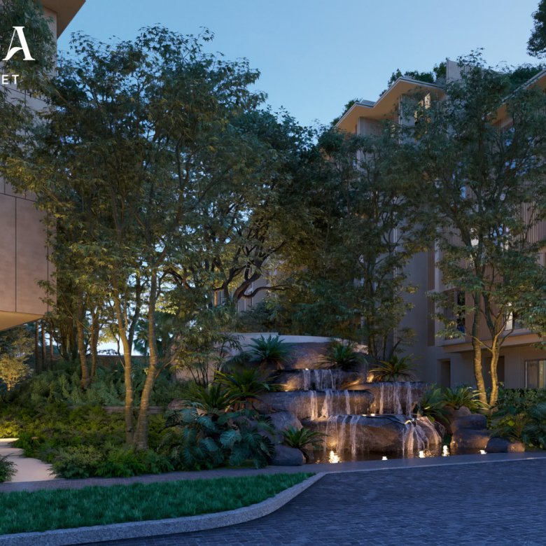 Appartement 2 chambres à vendre à Sudara Phuket | 80 m² Vue jardin