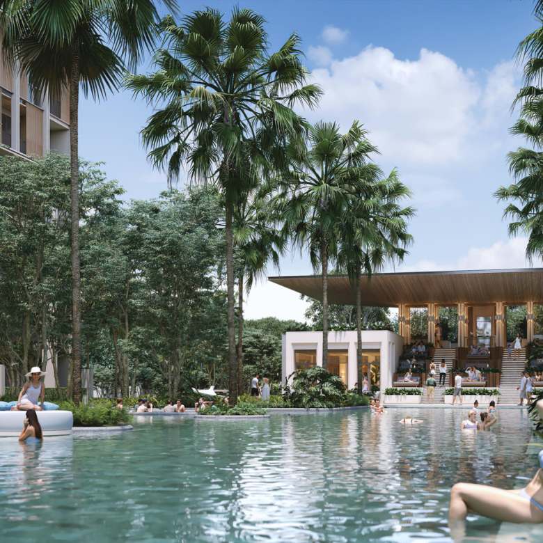 Appartement 2 chambres à vendre à Sudara Phuket | 80 m² Vue jardin