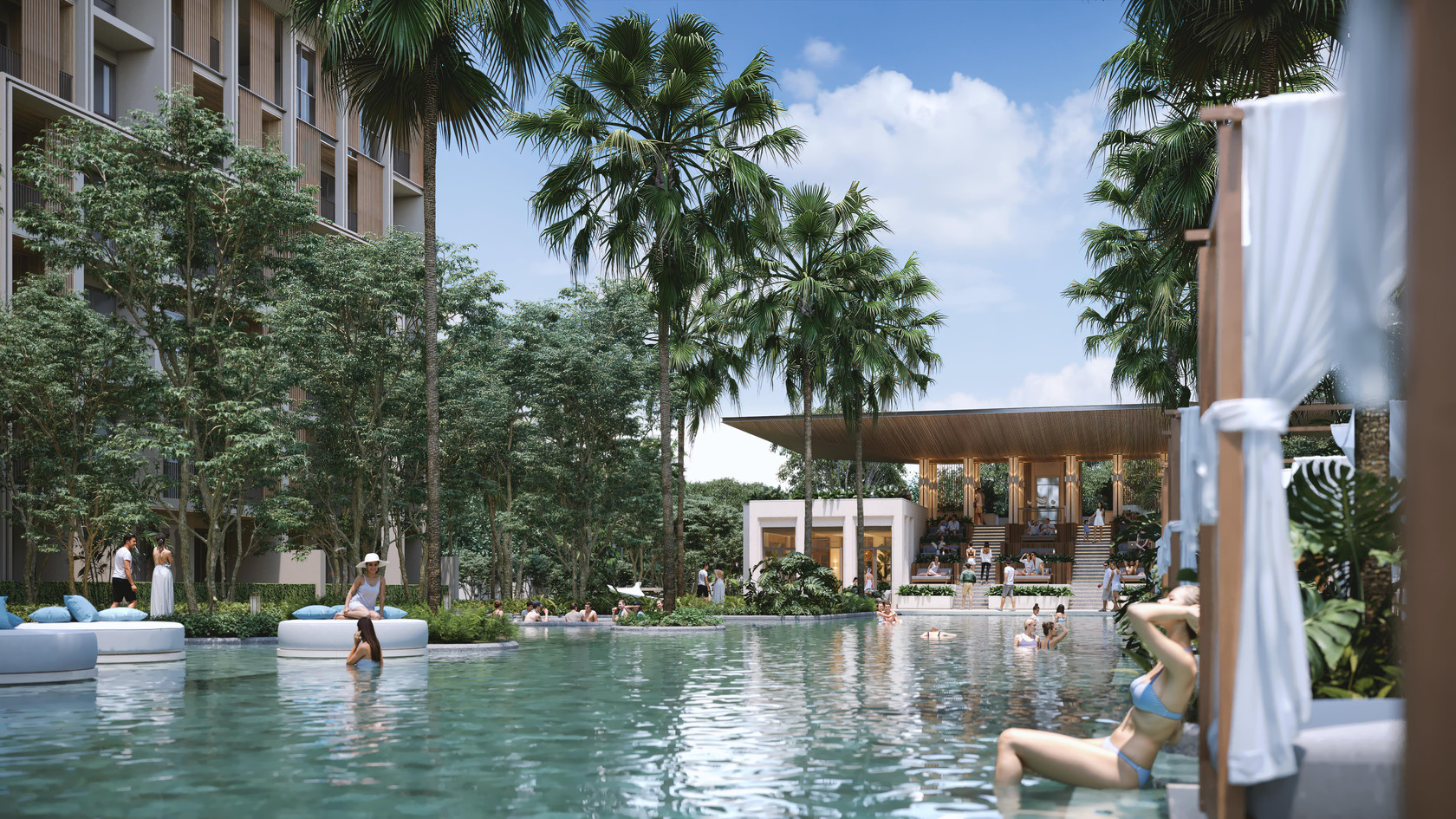 Appartement 2 chambres à vendre à Sudara Phuket | 80 m² Vue jardin
