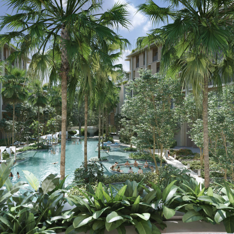 Appartement 2 chambres à vendre à Sudara Phuket | 80 m² Vue jardin