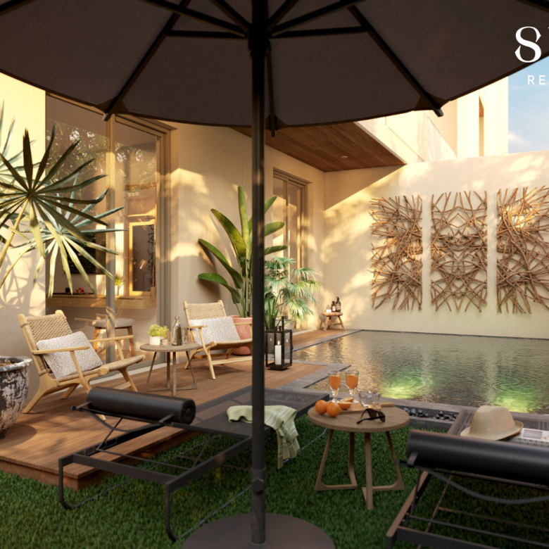 Appartement 2 chambres à vendre à Sudara Phuket | 80 m² Vue jardin