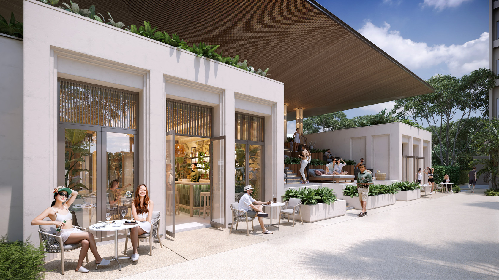 Appartement 2 chambres à vendre à Sudara Phuket | 80 m² Vue jardin