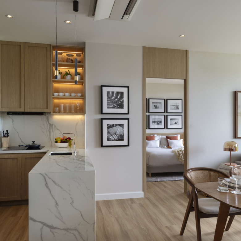 Appartement 2 chambres à vendre à Sudara Phuket | 80 m² Vue jardin