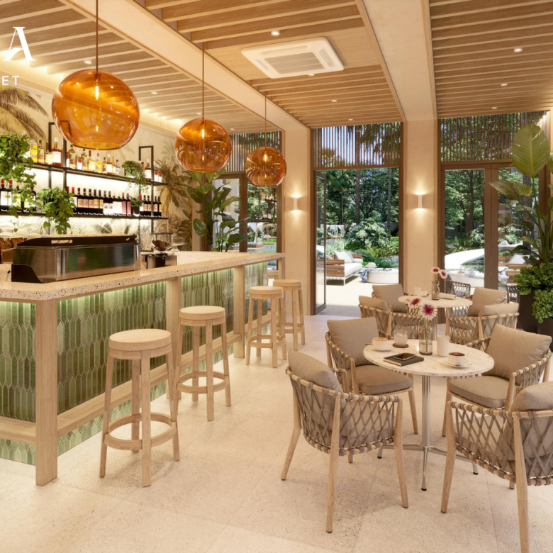 Appartement 2 chambres à vendre à Sudara Phuket | 80 m² Vue jardin