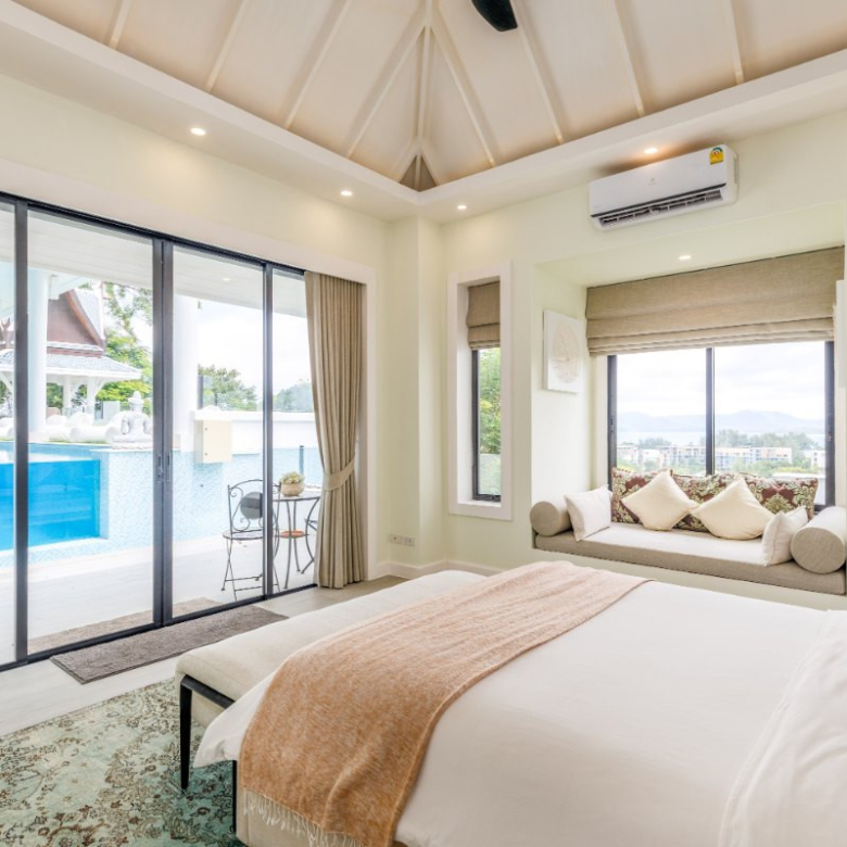 Villa de 5 chambres avec piscine et vue sur mer à vendre à Surin, Phuket