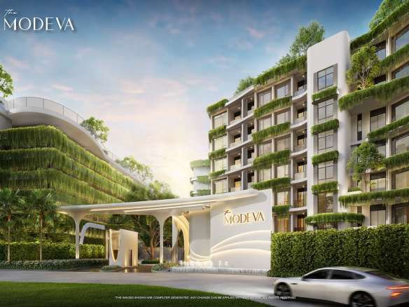 Le complexe de condominiums Modeva Bang Tao près de la plage de Bang Tao