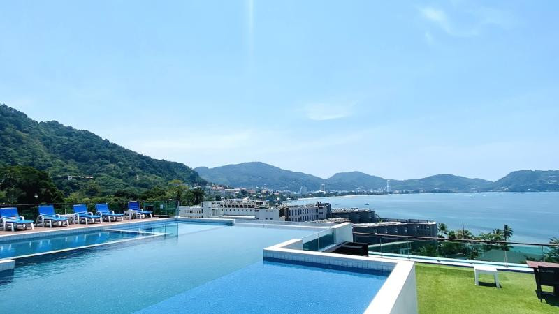 Appartement 1 chambre avec vue sur mer à louer à Kalim – Piscine privée