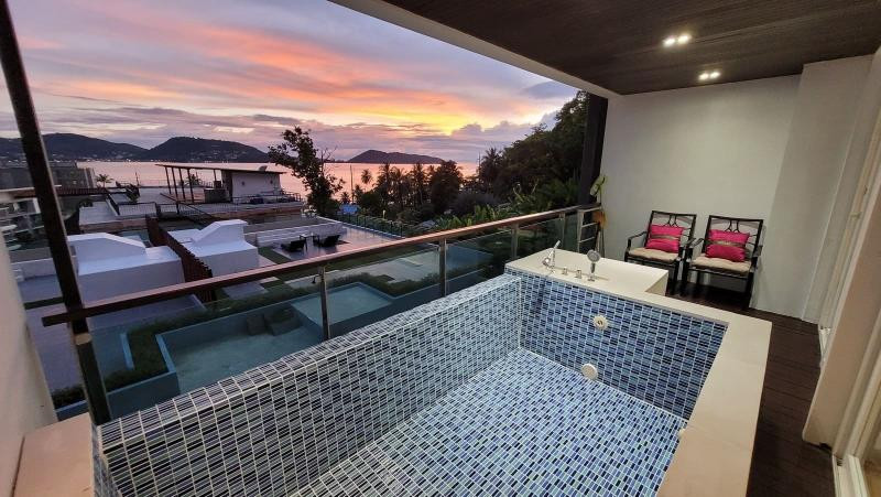 Appartement 1 chambre avec vue sur mer à louer à Kalim – Piscine privée