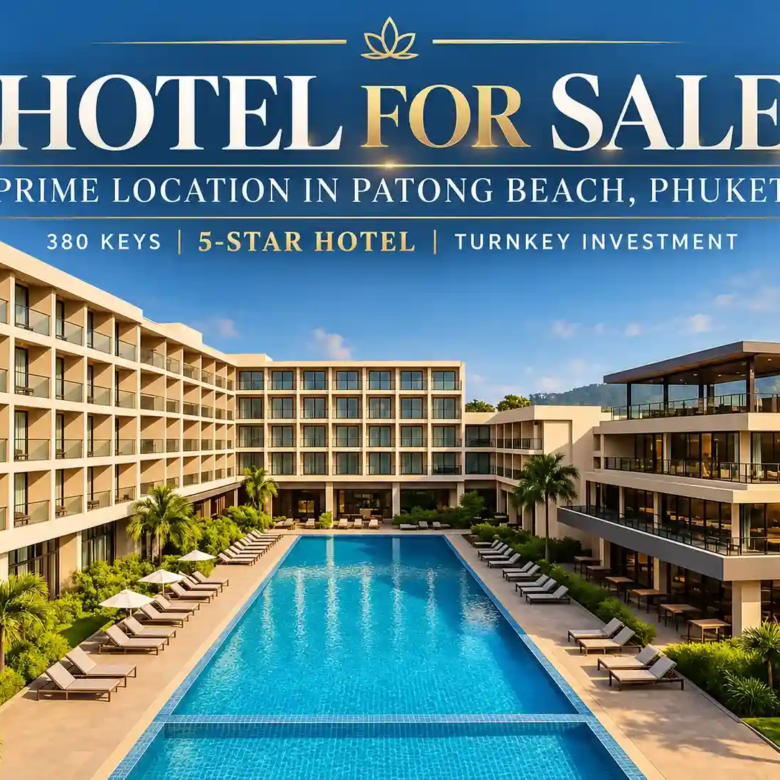 5-Star Hotel for Sale in Patong, Phuket – 380+ Rooms