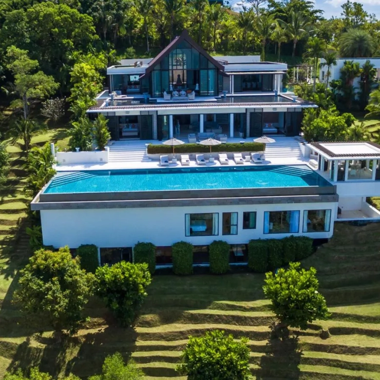 Villa de 6 chambres en bord de mer à vendre à Cape Yamu, Phuket