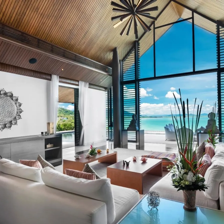 Villa de 6 chambres en bord de mer à vendre à Cape Yamu, Phuket