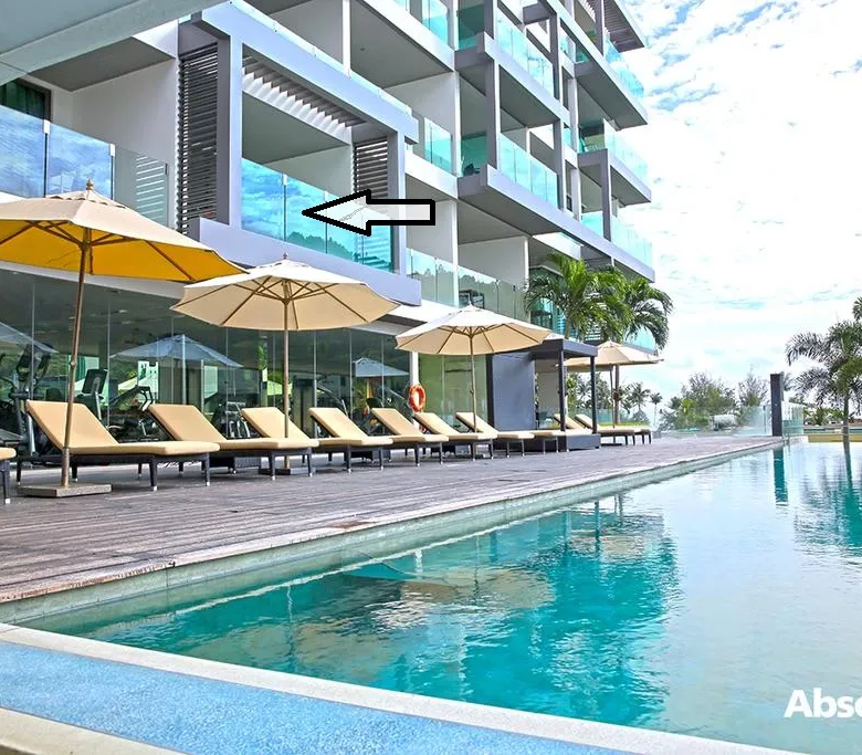 Absolute Twin Sands Sea View Condo for Rent in Patong – 56 sqm