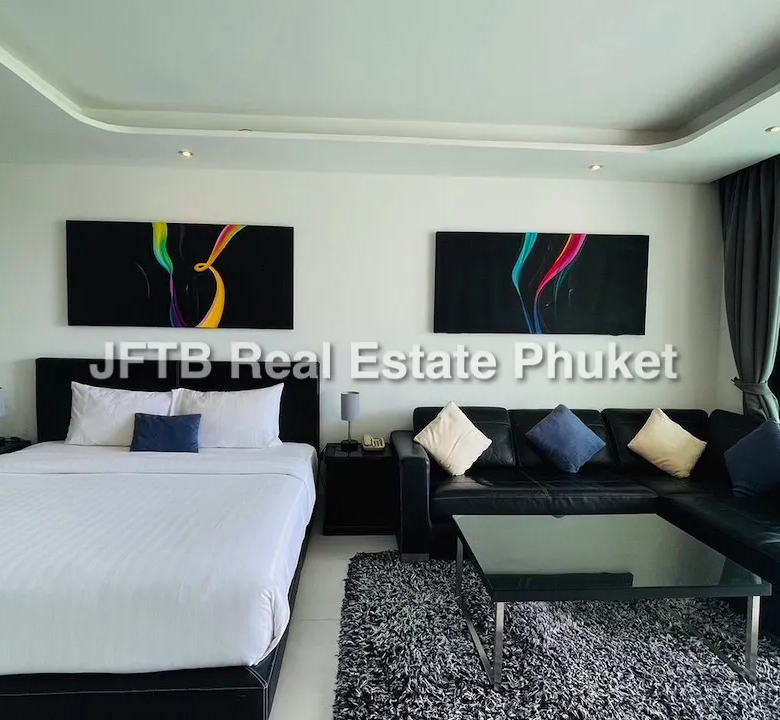 Absolute Twin Sands Sea View Studio Condo for Sale in Patong area