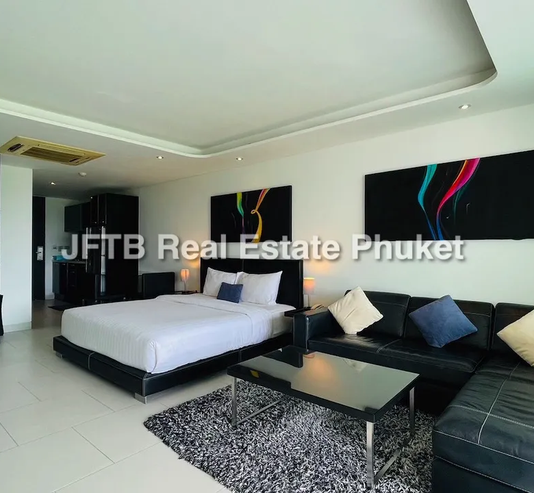 Absolute Twin Sands Sea View Studio Condo for Sale in Patong area