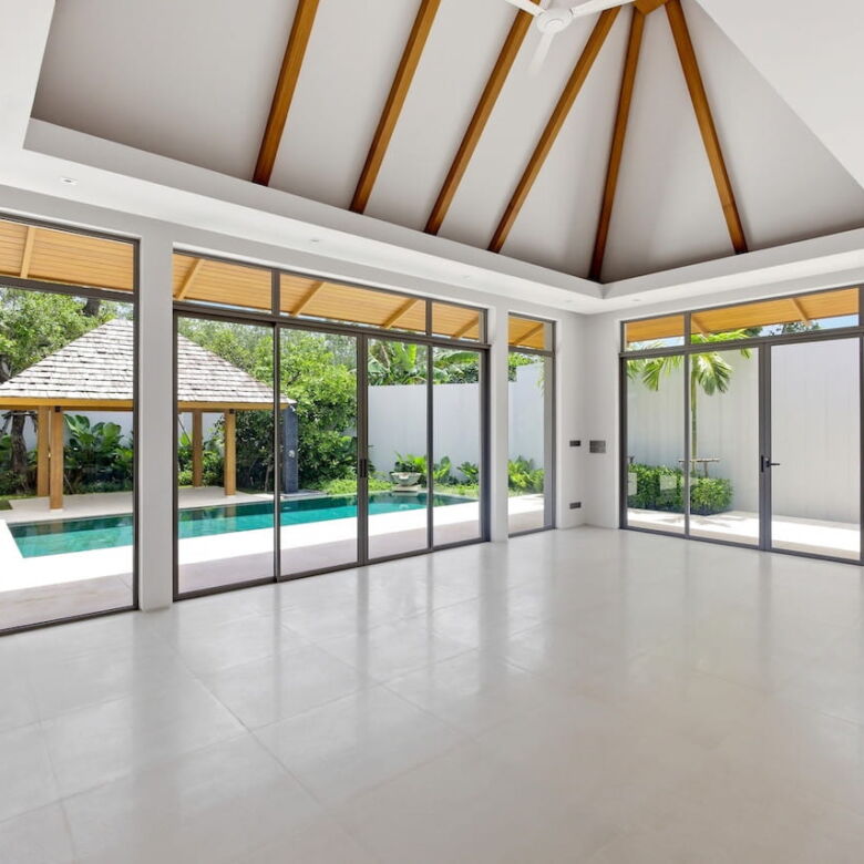 Anchan Indigo I – Villa d'angle avec piscine et 3 chambres à vendre à Phuket