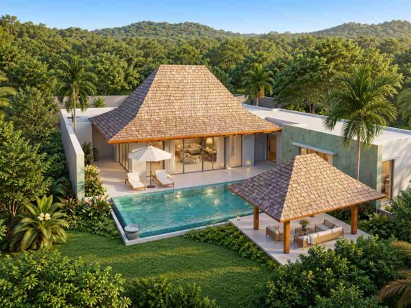 Villa Anchan Indigo I à vendre à Phuket avec piscine privée