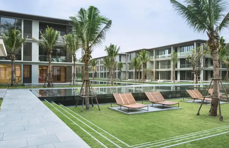 Baan Mai Khao 2-Bedroom Beachfront Condo for Sale – Pool View
