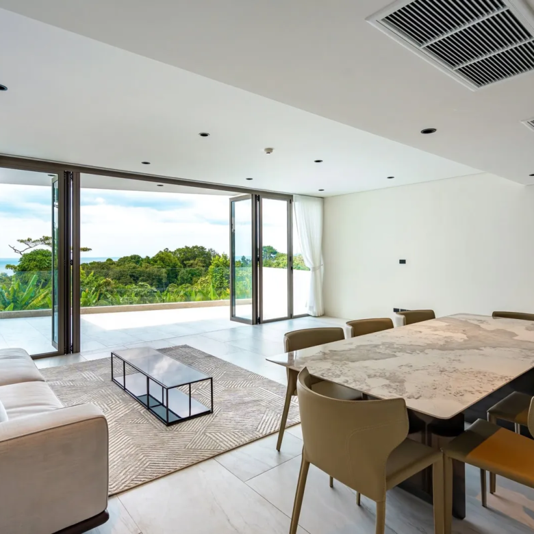 Duplex de luxe de 3 chambres avec vue sur mer à louer à Bluepoint Patong