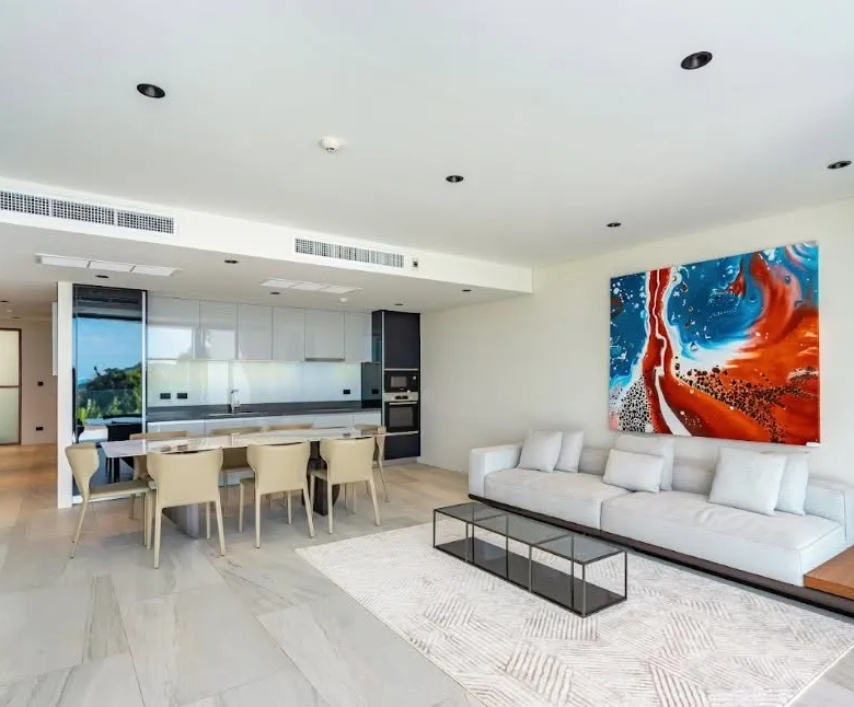 Duplex de luxe de 3 chambres avec vue sur mer à louer à Bluepoint Patong